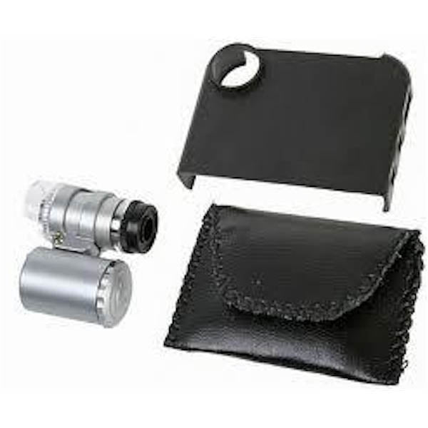 Microscope Phone Adapter Mini LED x45