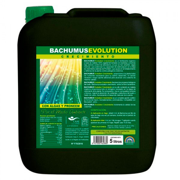 Bachumus Evolution Crescita 20 lt. Trabe