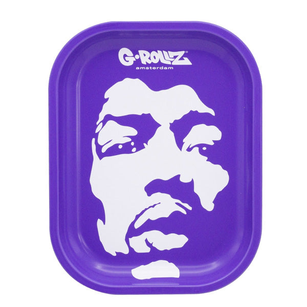 Vassoio Metallo 18x14 cm. G-Rollz Jimi Purple Haze #3
