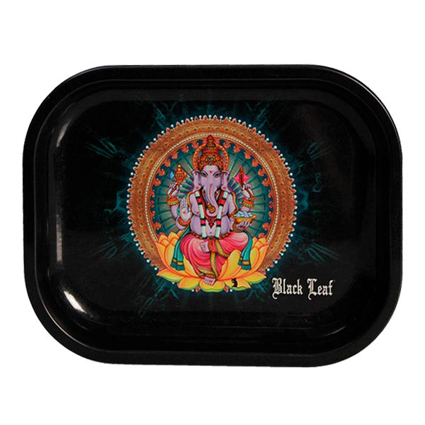Metal Tray 18x14 cm. Ganesha