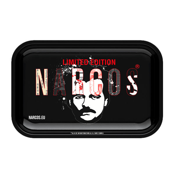 Vassoio in metallo 18x14 cm. Narcos Black
