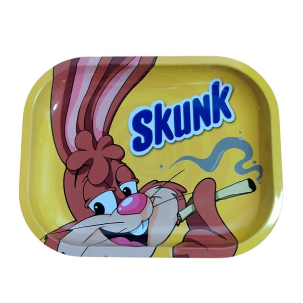 Metal Tray 18x14 cm. Skunk