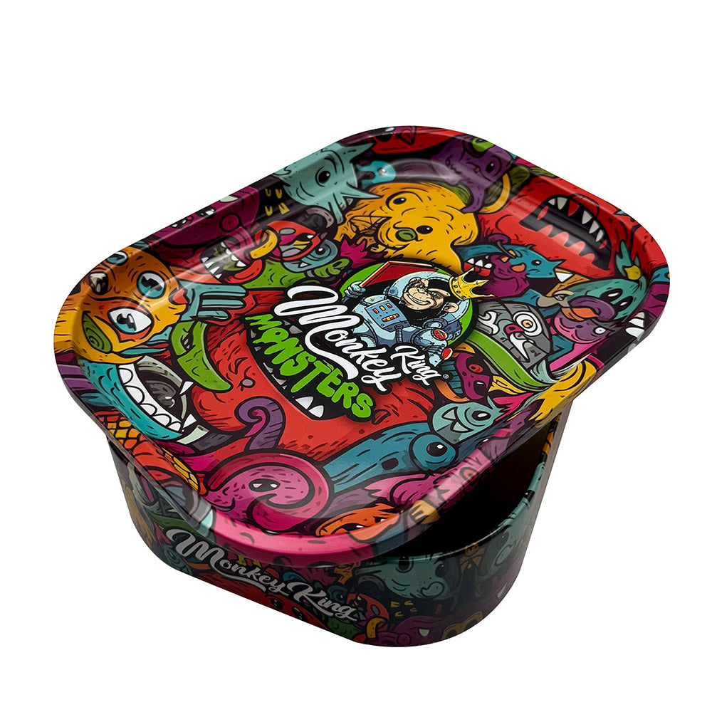 . Bandeja Metal con Caja 18x14 cm Monster Monkey King