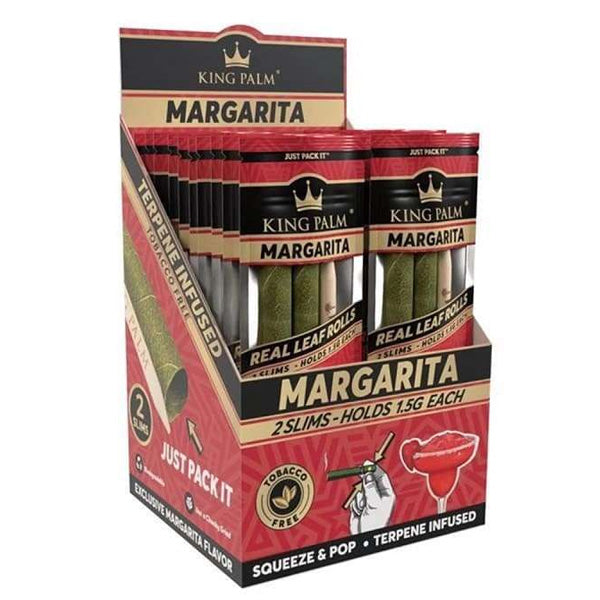 Blunts King Palm Slim Rolls Margarita 20x2 ud.