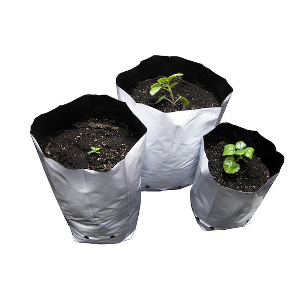 White Grow Bag 4 L (1 gal.) - 22 x 35 cm (100 units)