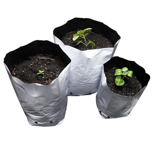 Bolsa Cultivo Blanca 19 lt. 5 gal. - 51 cm. 25 ud.