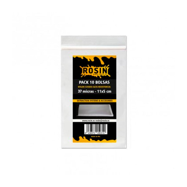 Bolsa Rosin Press 11x5 cm. Pack 10 u. 37 micras