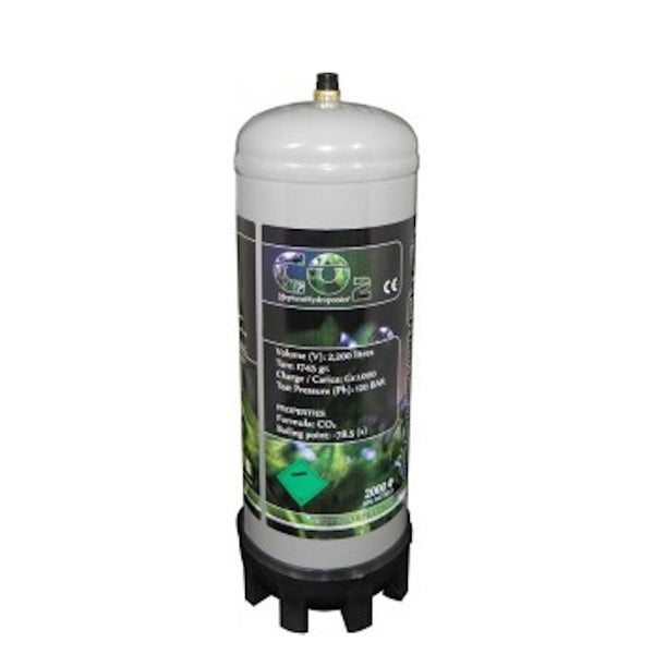 Disposable 1 kg Metal CO2 Cylinder.