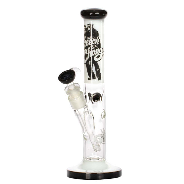 Bong Cristal Ice Cheech & Chong Peace White 30 cm.
