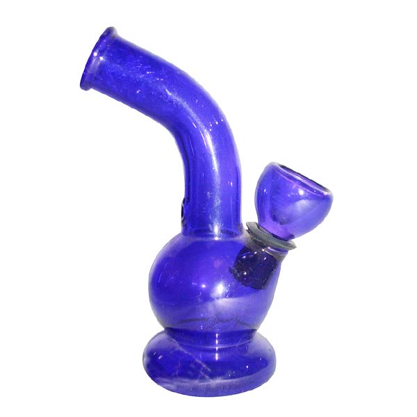 Crystal Bong Mini Purple 11 cm.