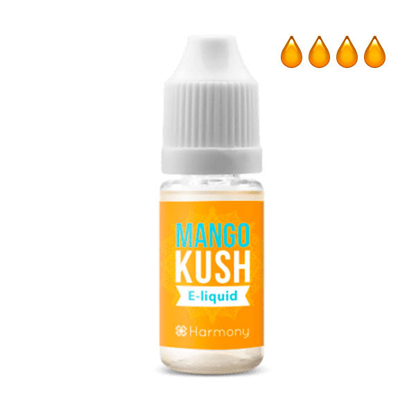 CBD E-Liquid Harmony Mango Kush 6% 10 ml.
