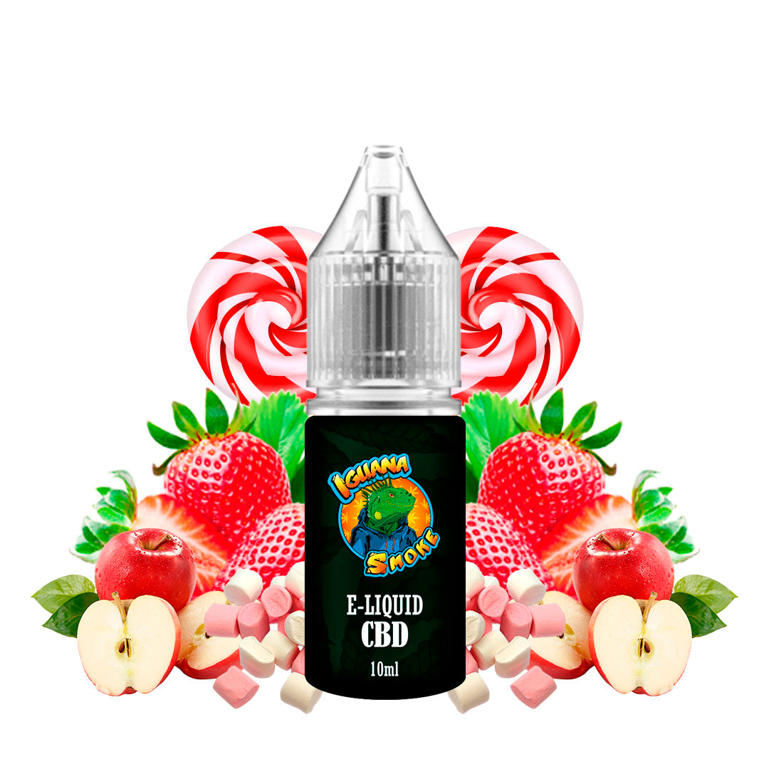 CBD E-Liquid Iguana Smoke Marshmallow 100 mg. 10 ml.