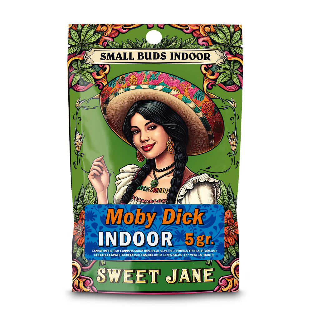 CBD Sweet Jane Indoor Small Buds Moby Dick 5 gr.