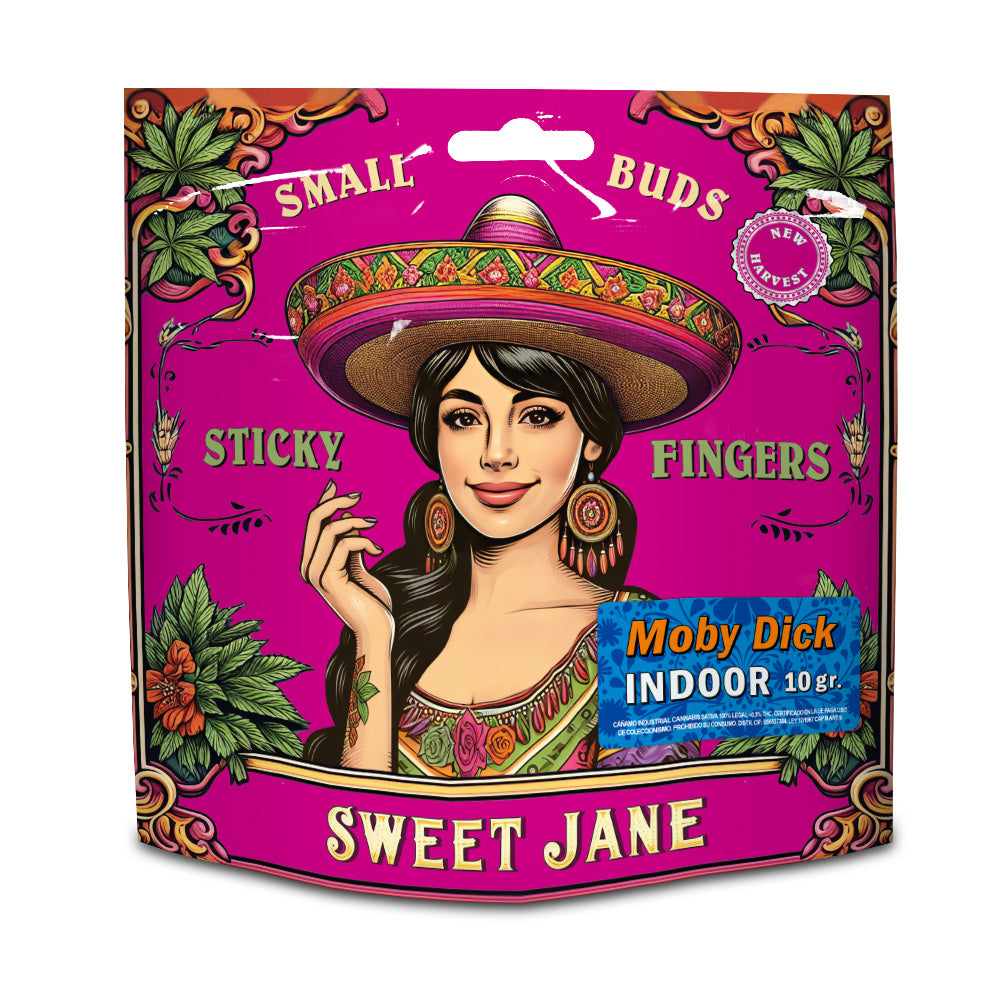 CBD Sweet Jane Indoor Small Buds Moby Dick 10 gr.