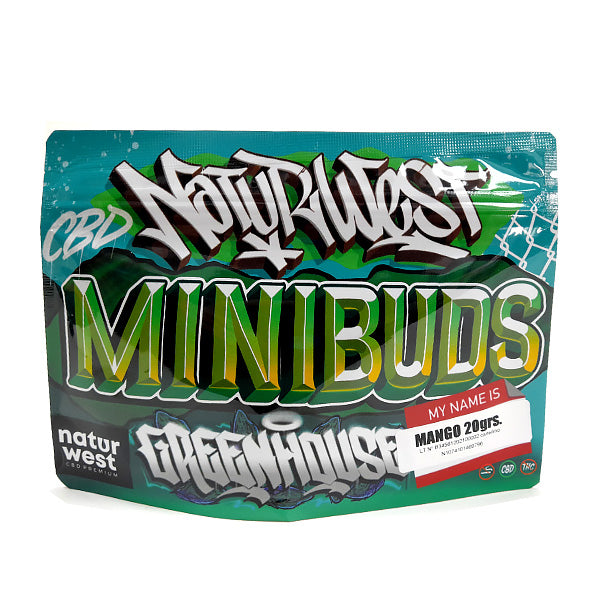 Cañamo Cbd Naturwest Mini Buds Mango Haze 20 gr.