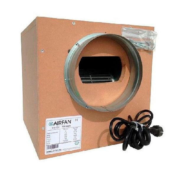 Caja Airfan Iso Box MDF 6.000 m3/h (2x254 in - 315 out)