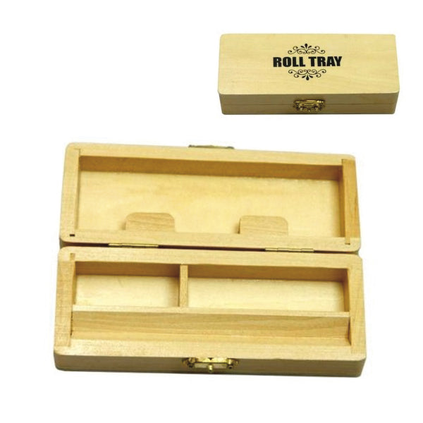 Cofanetto per Fumatori in Legno Roll Tray 15x6 cm.