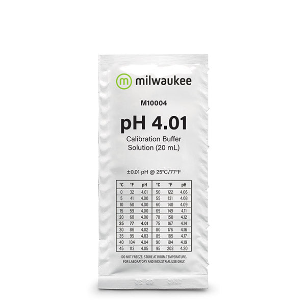 Milwaukee pH4 Calibrator 20 ml. x 25 pcs.