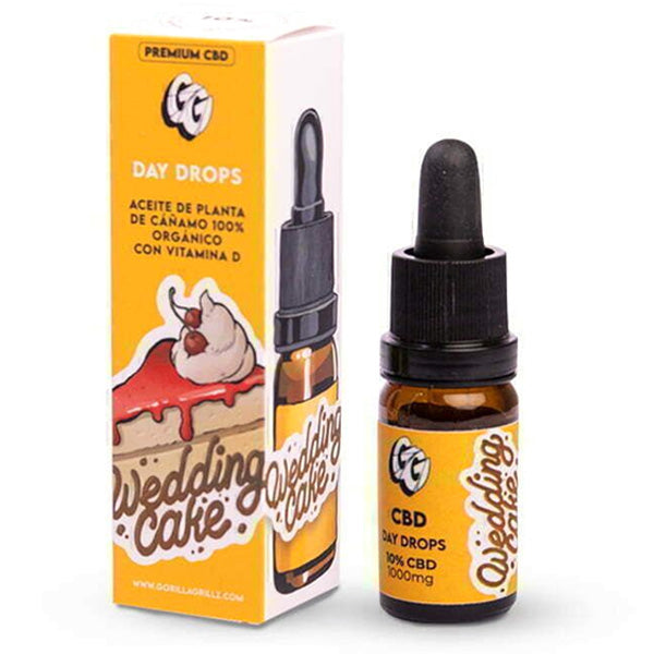 Olio di CBD Gorilla Grillz 10% Day Wedding Cake 30 ml.