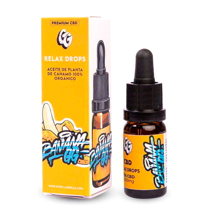 Olio CBD Gorilla Grillz 25% Relax Banana - 10 ml.
