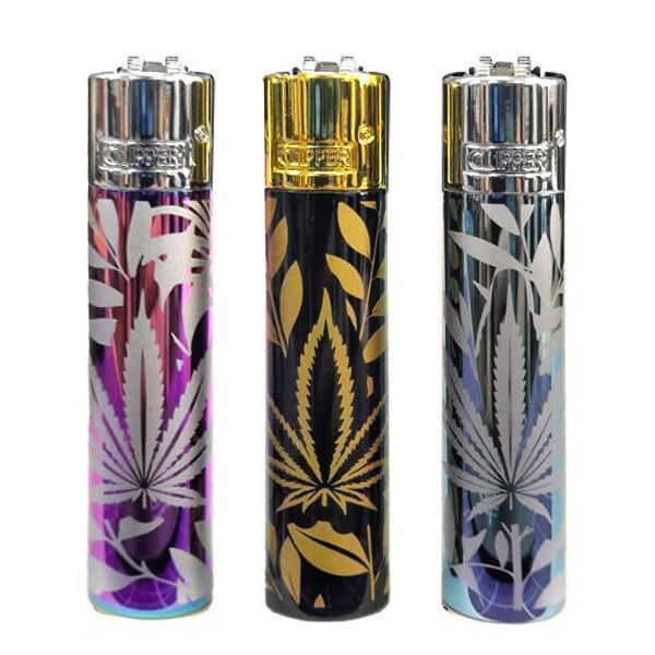 Clipper Metal Classic Jungle Leaf Pack 3 ud.