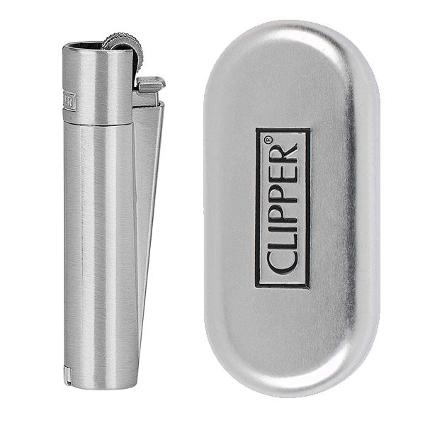 Clipper Metallo Classico Argento Opaco 1 pz.