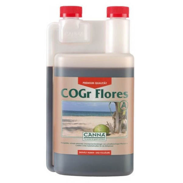 Cogr Flores A 1 lt | Fertilizante Floración para Coir Prensado | Canna