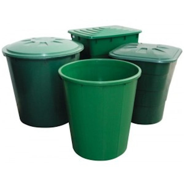Round Tank + Lid 500 lt. 94 x 102 cm. Green