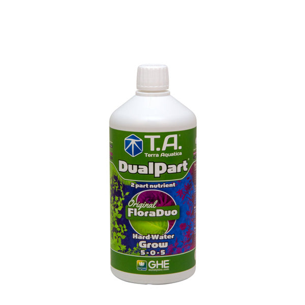 DualPart Grow Agua Dura 500ml. Terra Aquatica