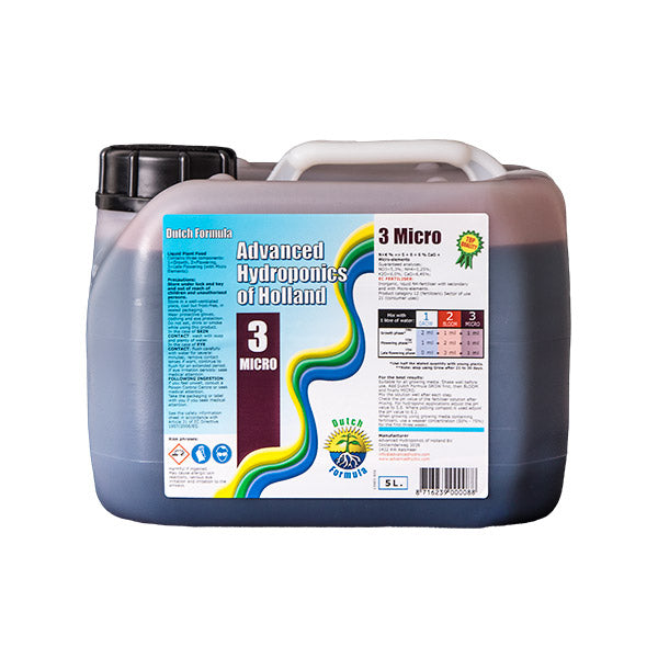 Dutch Formula Micro 5 lt. Advanced Hydroponics