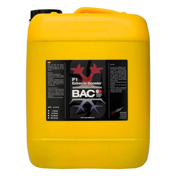 F1 Superbud Extreme Booster 10 lt | Potenciador de Floración Extremo Profesional | BAC
