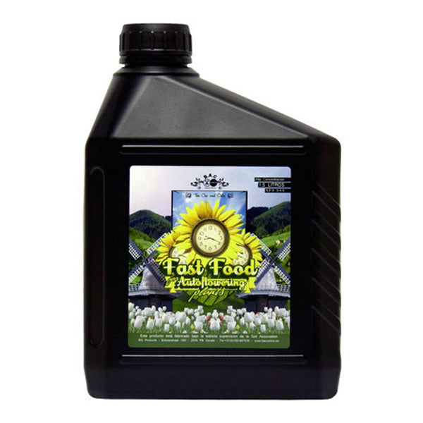 Fast Food Autoflowering 1.5 lt | Fertilizante Todo-en-Uno para Autoflorecientes | BAC