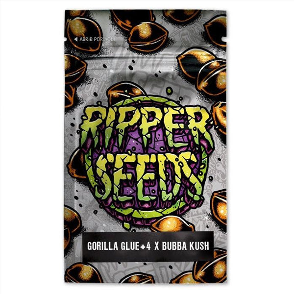 Gorilla Glue 4 x Bubba Kush 3 unità fem. Ed. Lim. Ripper Seeds