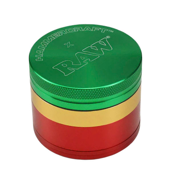 Grinder Polinizador Metal Raw Gift Box 63 mm. Rasta
