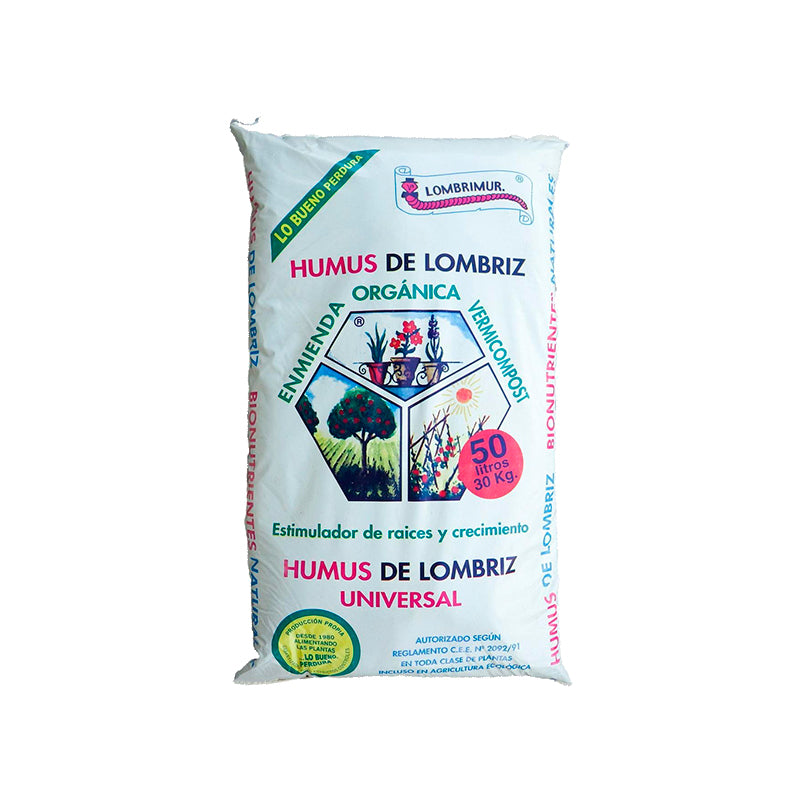 Humus di Lombrico 50 lt. 30 kg.