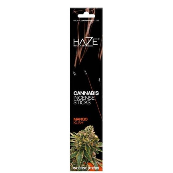 Incienso Cannabis Haze Mango Kush 6 ud.