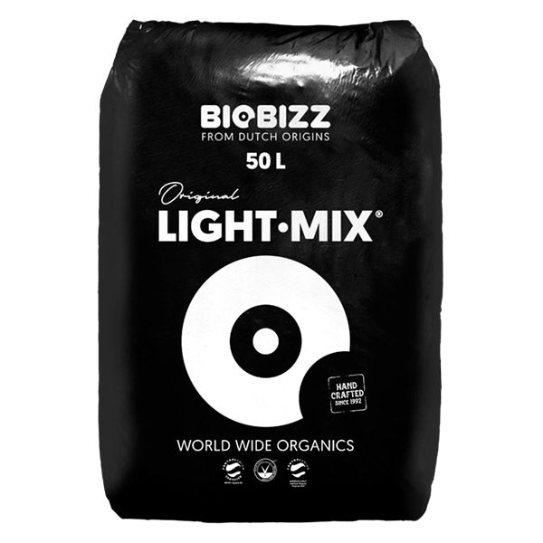 Light Mix 50 lt | Sustrato Orgánico Ligero para Cultivo | BioBizz