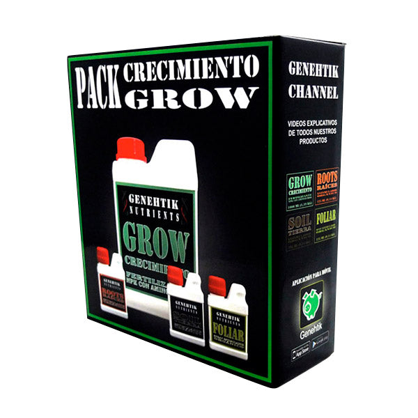 Pack Crecimiento. Genehtik Nutrients