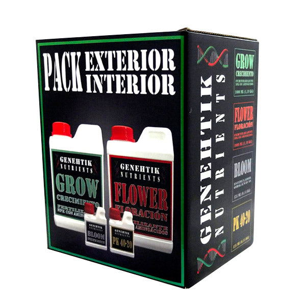 Pack Exterior- Interior. Genehtik Nutrients