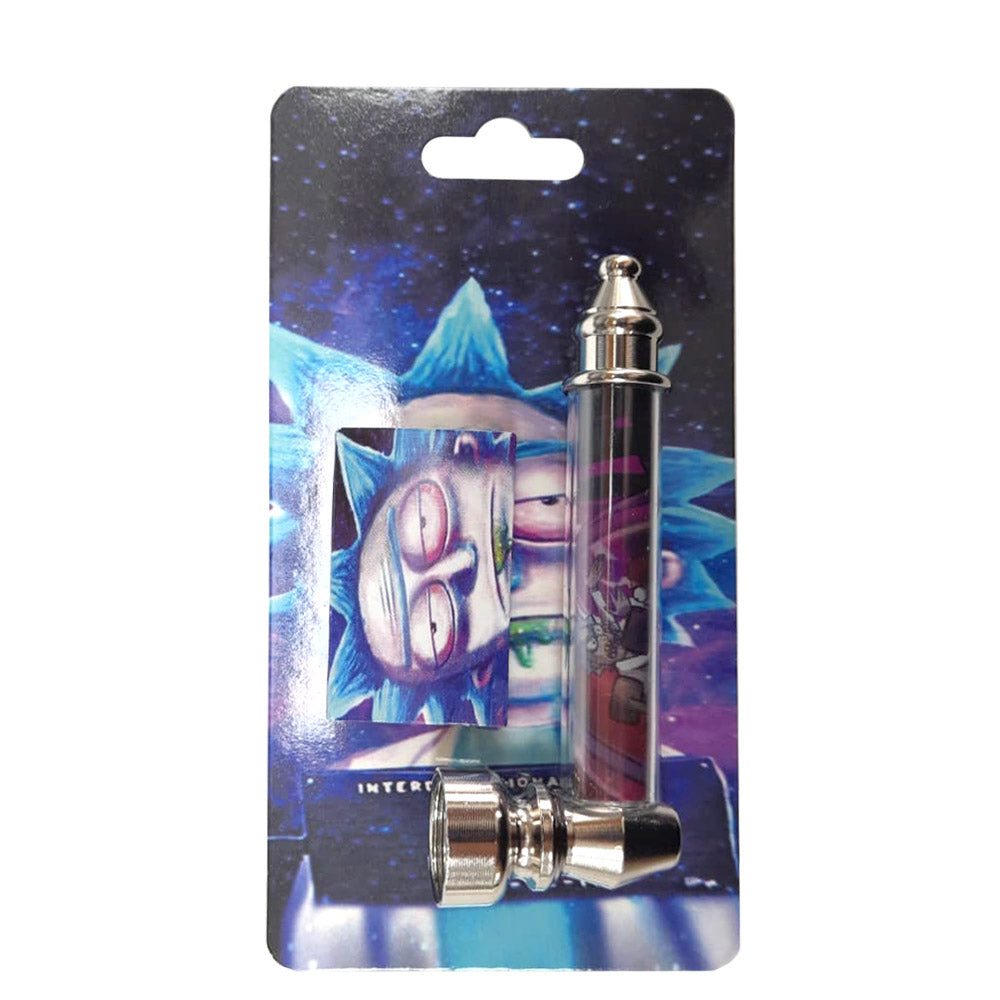 Metal Pipe & Screens 80 mm. Rick & Morty
