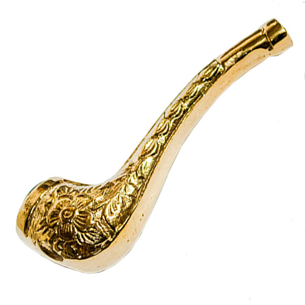 Pipa in metallo India Classic Gold