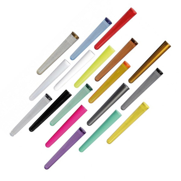 Cigarette Holders 100 mm. Fat 100 pcs. Mixed Colors