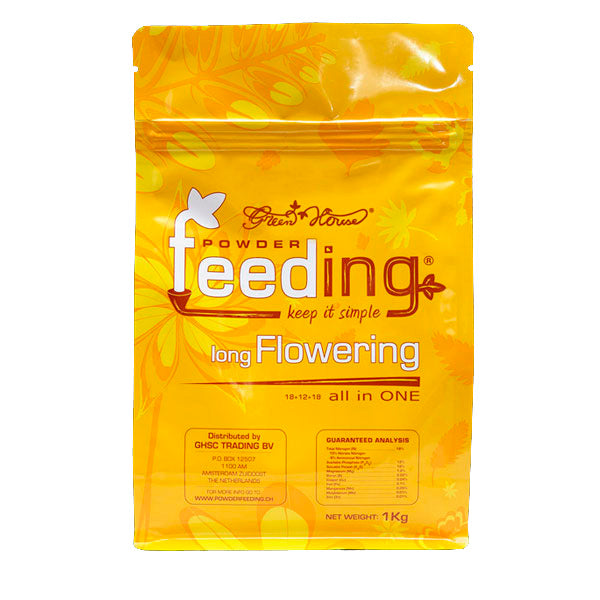 Powder Feeding Long Flowering 1 kg. Green House Fertilizzanti