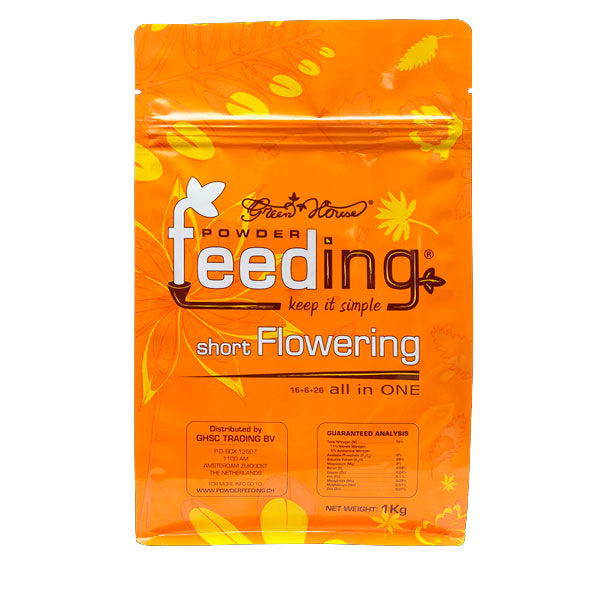 Powder Feeding Short Flowering 1 kg. Green House Fertilizzanti