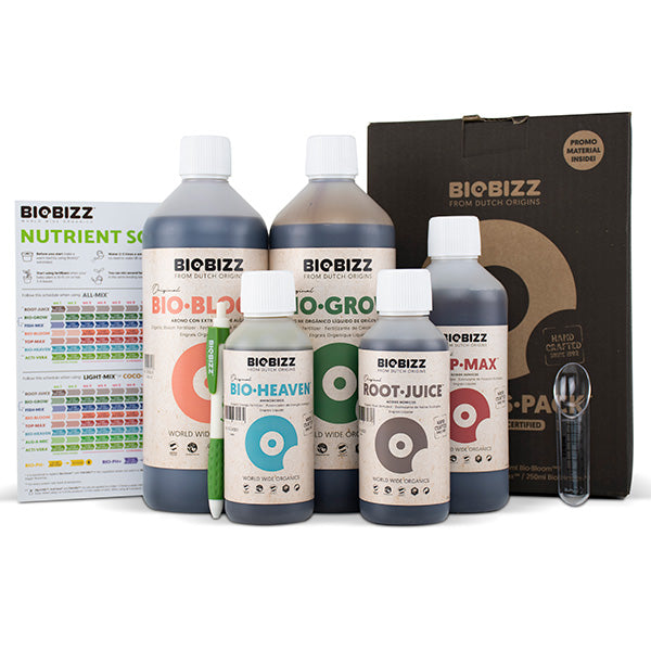 Starters Pack | Kit Iniciación Orgánico Completo | BioBizz