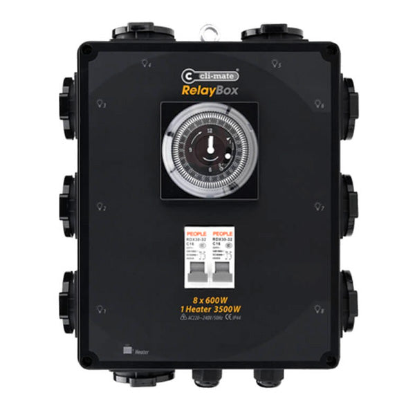 Temporizador Cli-mate 8 x 600 w & Calefaccion