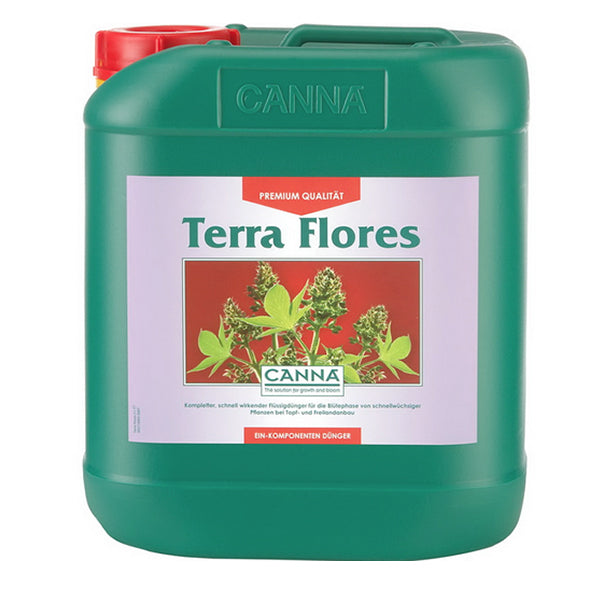 Terra Flores 20 lt | Fertilizante Base Floración para Tierra | Canna