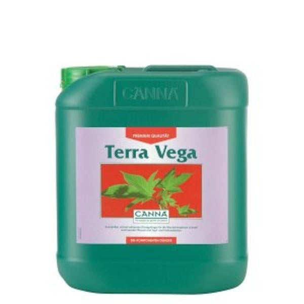 Terra Vega 5 lt | Fertilizante Base Crecimiento para Tierra | Canna