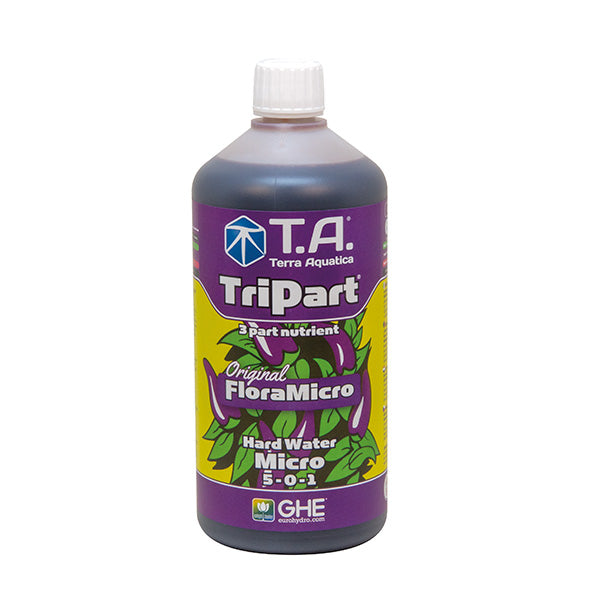 TriPart Micro HW (agua dura) 1 lt. Terra Aquatica