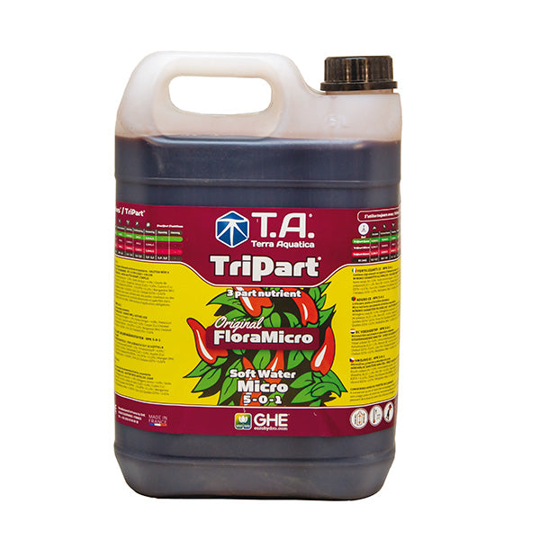 TriPart Micro SW (agua blanda) 5 lt. Terra Aquatica